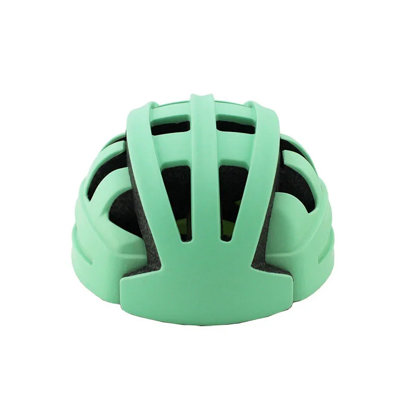 Cycling Personal Protection Safety Folding Helmet Adult Portable Can Bring LED Light