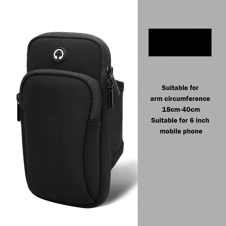 Factory Wholesale Mobile Phone Arm Bag Sports Fitness Outdoor Running Arm Bag Holder Sports Bag On The Arm For The Phone
