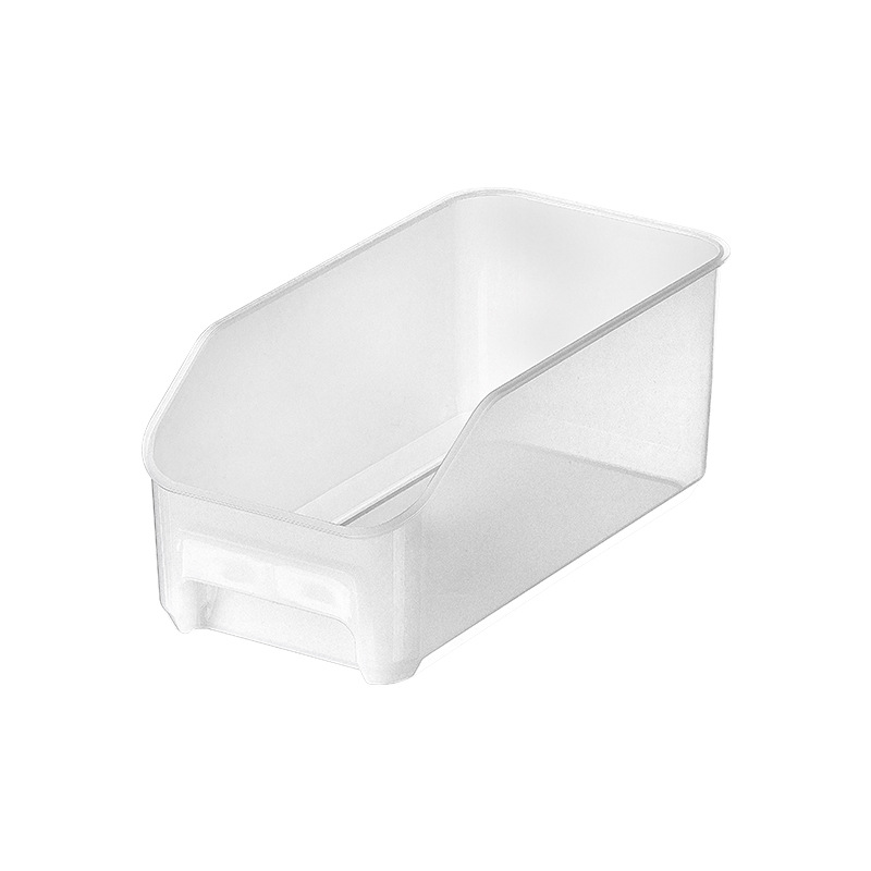 Fruit and vegetable refrigerator storage box wholesale plastic PP transparent rectangular drawer type frozen food preservation box Featured Image