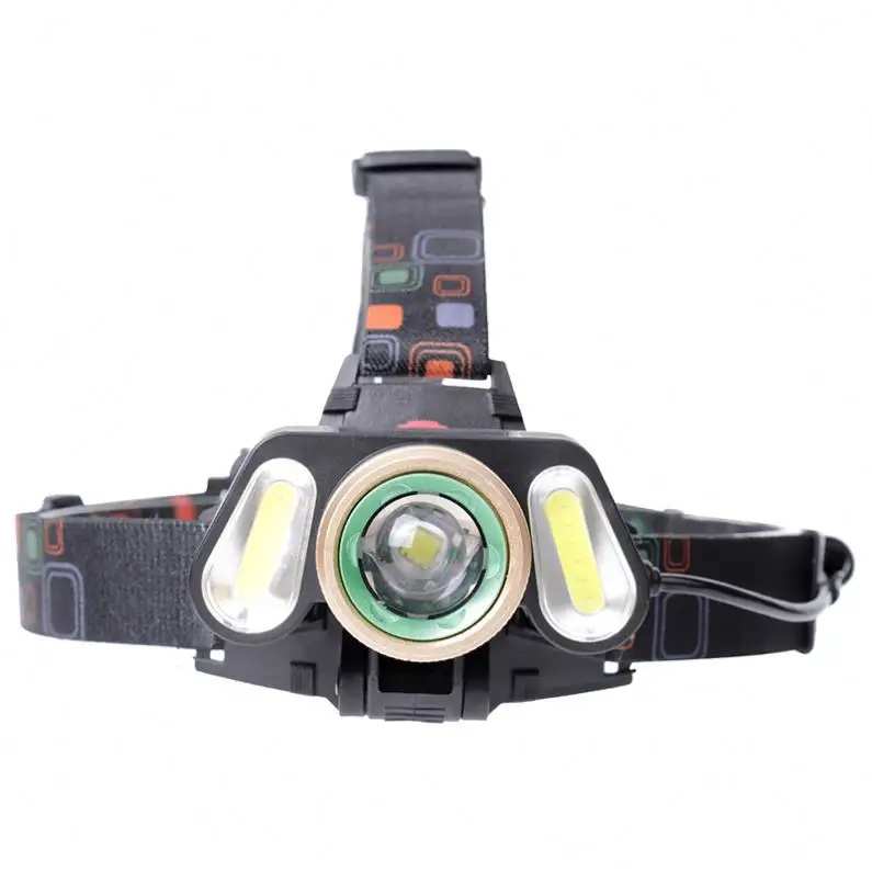 High power aluminum alloy rechargeable LED headlights Featured Image