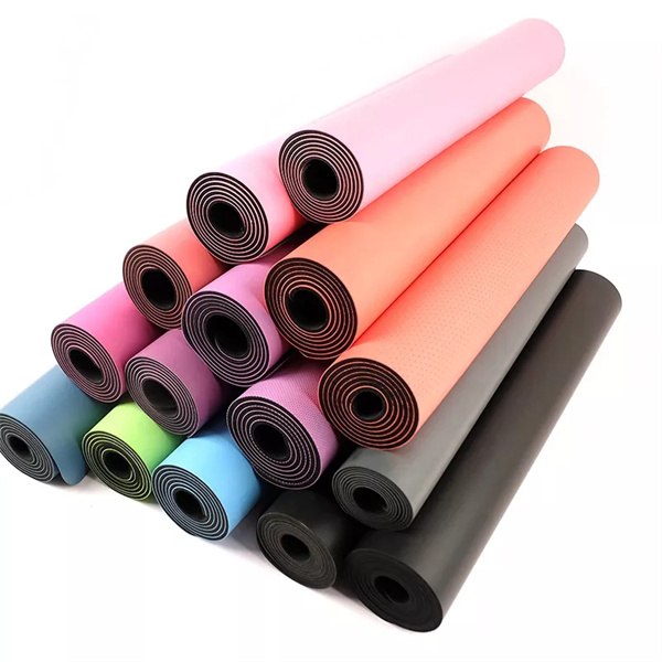 2022 New PU Rubber Instructional Yoga Mat