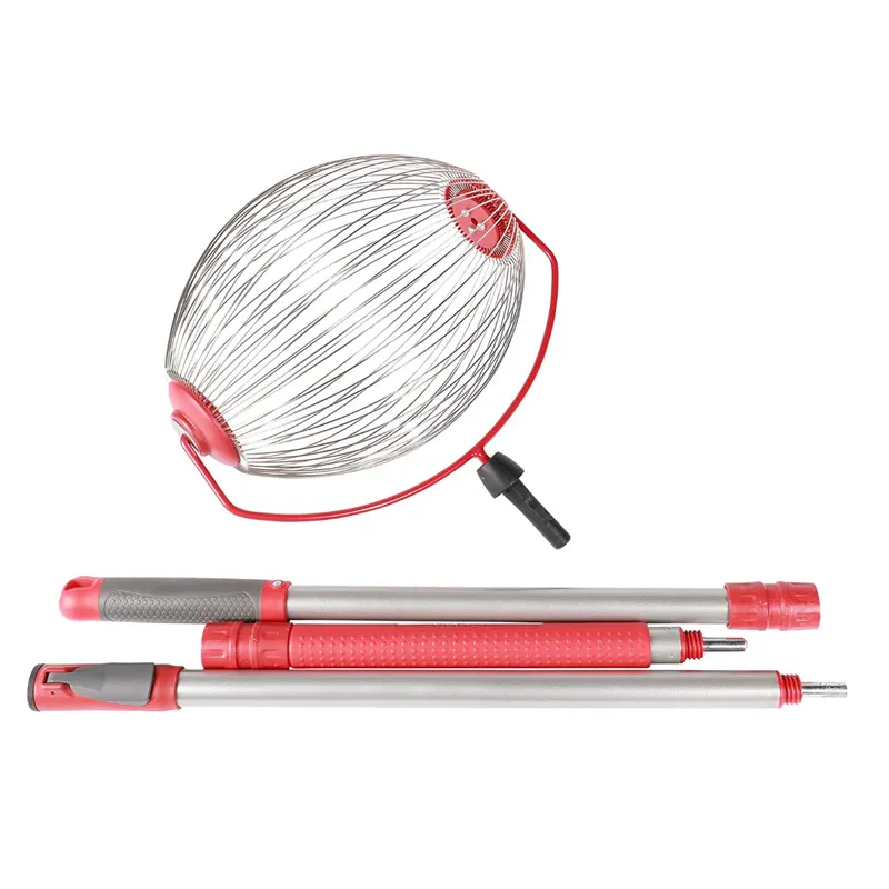 Garden Tools long Reach telescopic garden Fruit Collector Nut Picker Gatherer