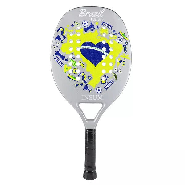 Professional High Quality Full Carbon Fiber Beach Tennis Racket