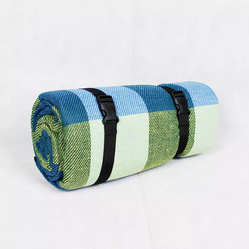 Peacock blue picnic mat Featured Image