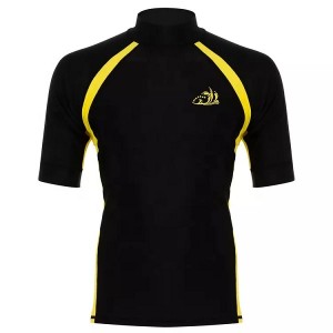 Wholesale Fashion Beach Quick Dry Breathable Sweat-wicking MMA Compression Men Rashguard Upf 50