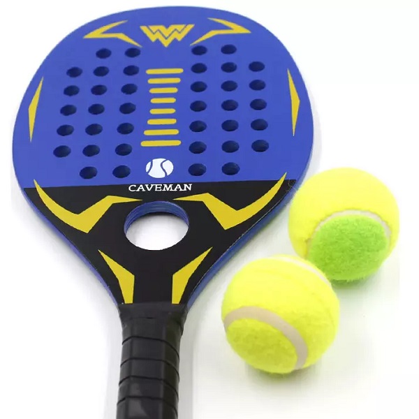 Custom Printing Wooden Padel Tennis Racket Beach Tennis Paddle Rackets for Padel Soort