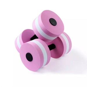 good quality Aquatic Water Aerobics Exercise Fitness floatable swimming water dumbbell suppliers