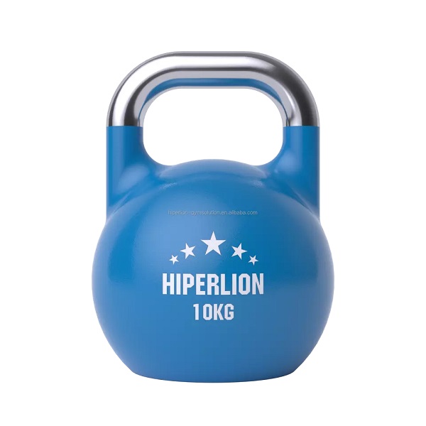 Custom Wholesale Russian Chrome Handle Glossy Weight 20kg Gym Cast Iron Adjustable Competition Kettlebell Featured Image