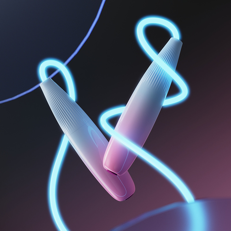 Luminous skipping rope for children for elementary school students can adjust the luminous fluorescent skipping rope for beginners