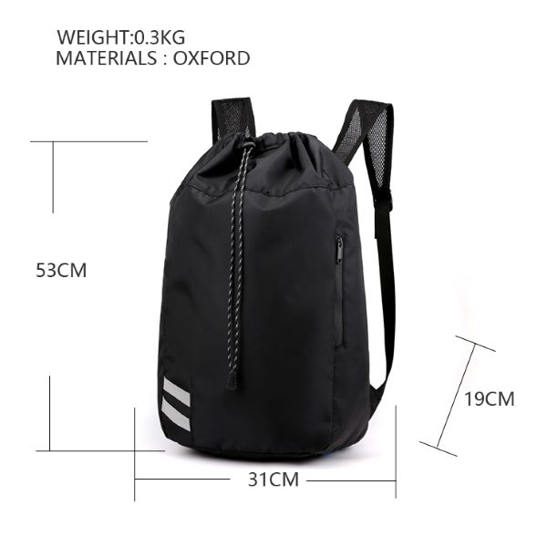 2021 KOPSPORTS High Quality waterproof sports backpack soft pvc Sports Training GYM Backpack