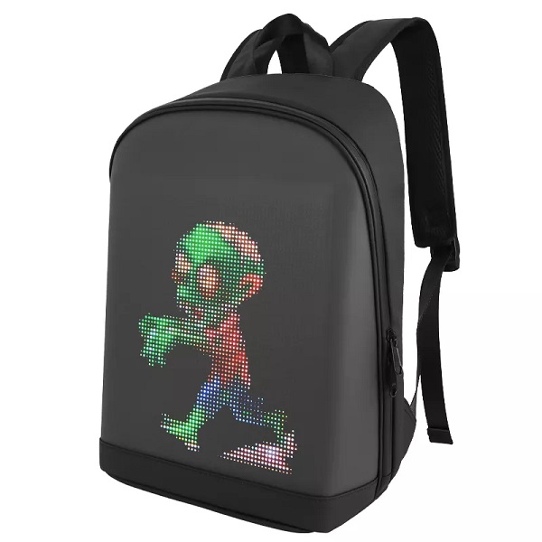 Hotselling Linli DIY Fashion Backpack with app control LED Full Color Screen Travel Laptop Backpack Featured Image