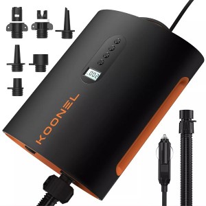 Share High quality factory price surfing inflatable sup paddle board kayak accessories pump electrical air pump
