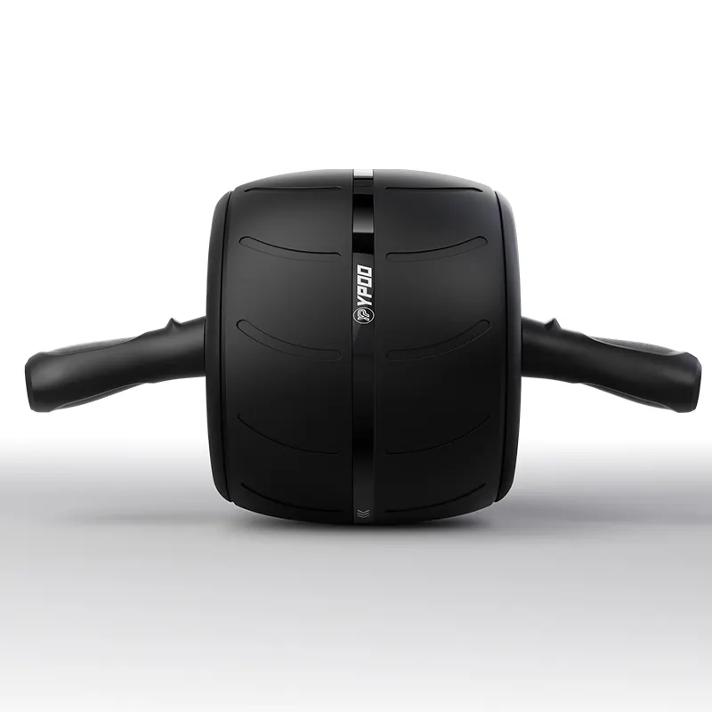 ABS plastic fitness equipment works abs double wheels