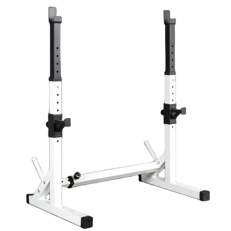 Adjustable dumbbell barbell squat bracket