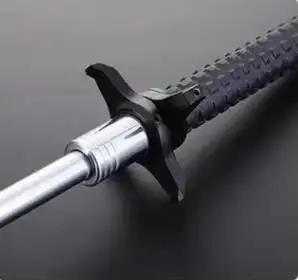 Retractable Stick Sports Self-defense Whiplash Training Equipment Outdoor Tool Telescopic Three-section Rod Alloy Steel