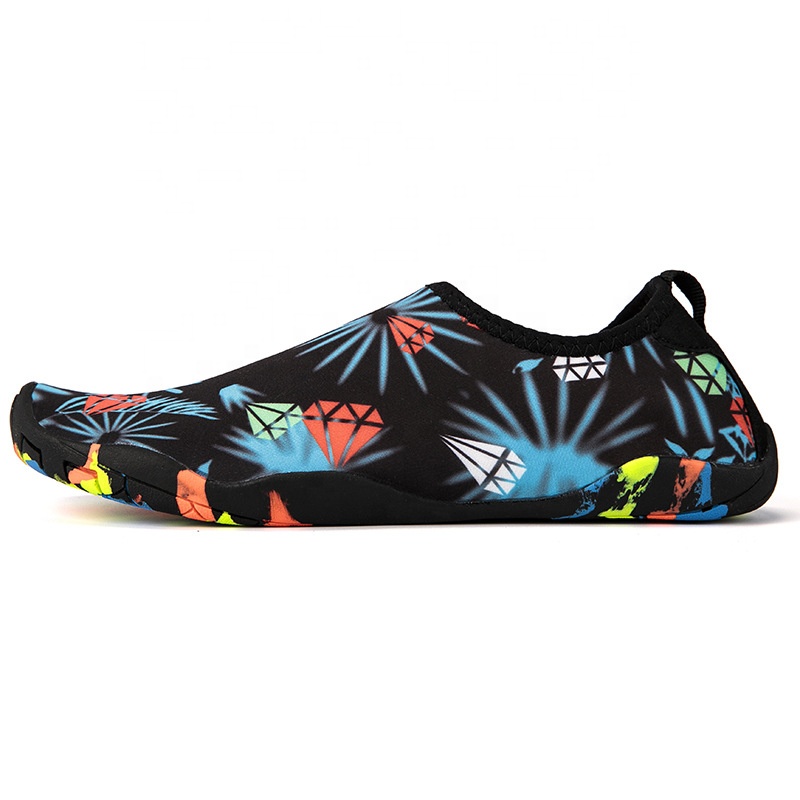 Factory Water Proof Sports Water Sport Shoe Barefoot Print Quick Dry Breathable Beach Shoes