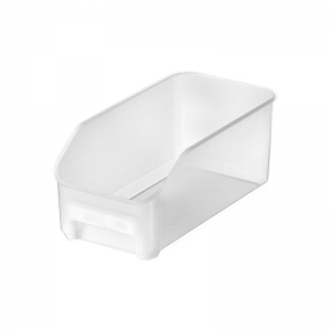 Fruit and vegetable refrigerator storage box wholesale plastic PP transparent rectangular drawer type frozen food preservation box