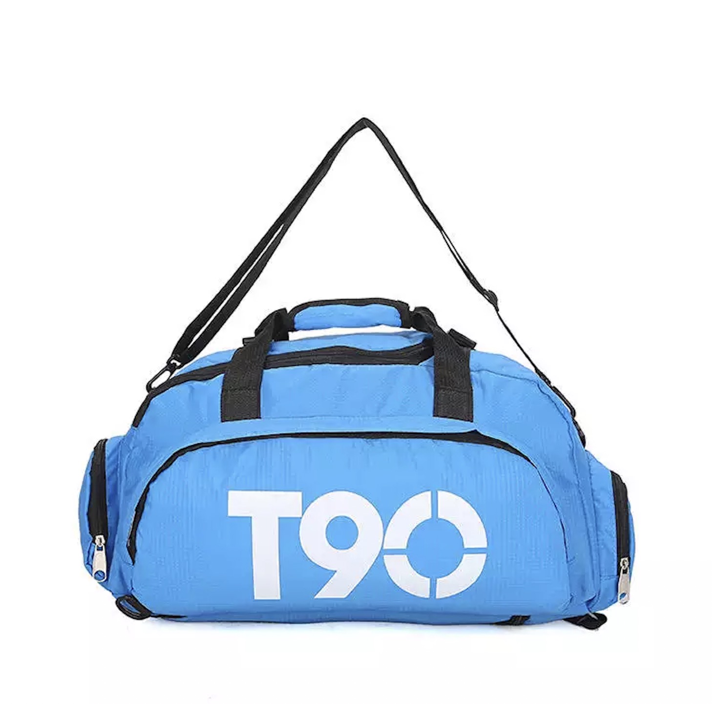 Custom Logo Travel Duffel Bag With Shoe Compartment T90 Basketball Football Training Soccer Ball Sports Women Men Duffle Gym Bag Featured Image