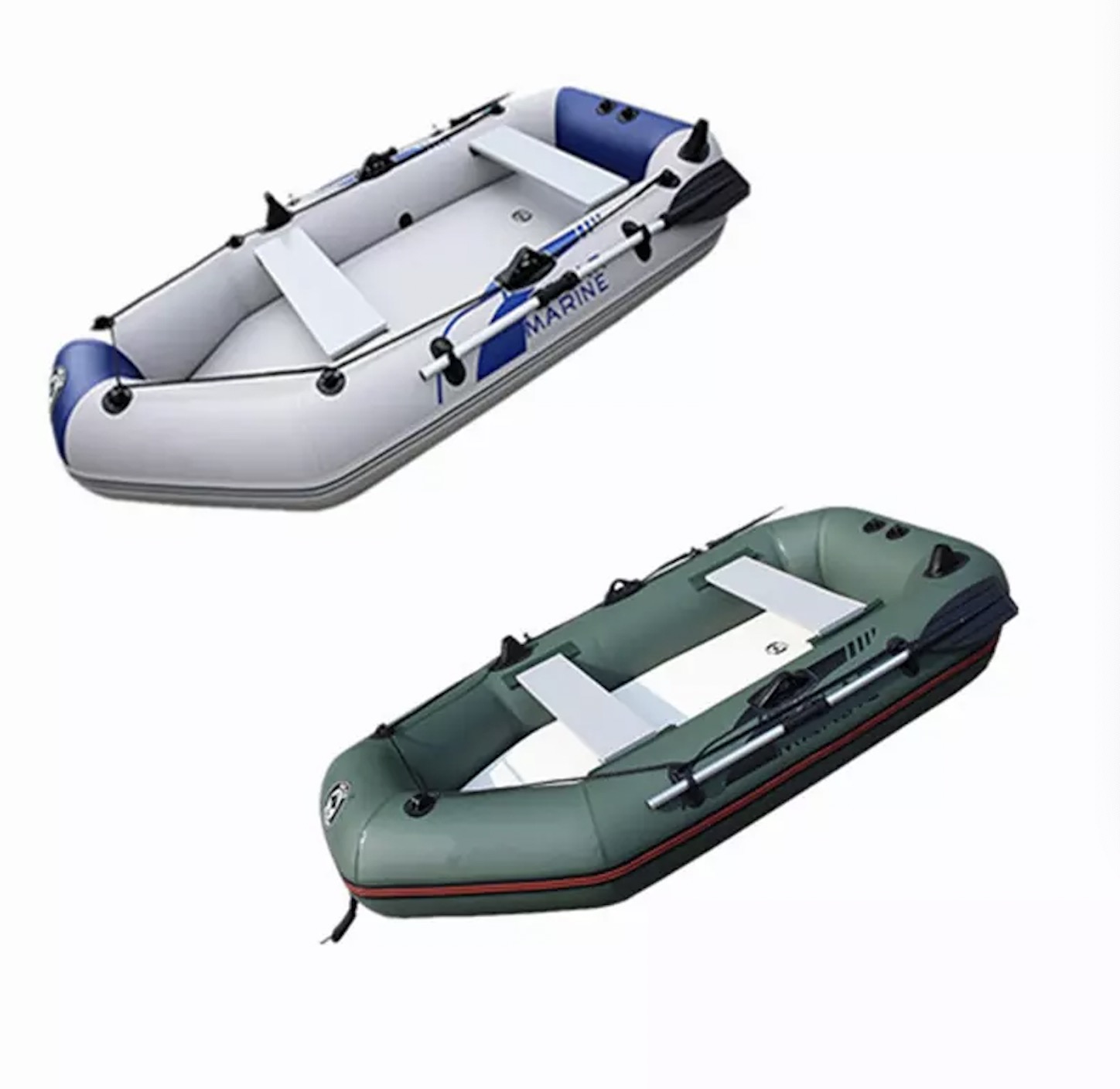 Wholesale Inflatable Boat Rafts for Adults Fishing Boats Watercraft with Hard Bottom Stable Standing