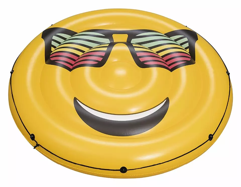 Inflatable island round pool float Featured Image