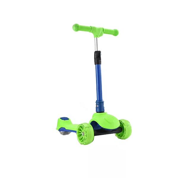 2022 Custom Fashion Children Electric Scooter 100W 2.5Ah Battery Capacity 3 Wheel Foot Kids Electric Scooter With Light Featured Image