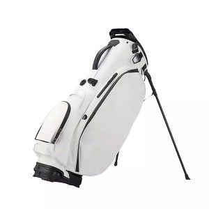 2022 High Quality Custom logo golf bag ODM Design Golf Pu leather material Vessel golf bag