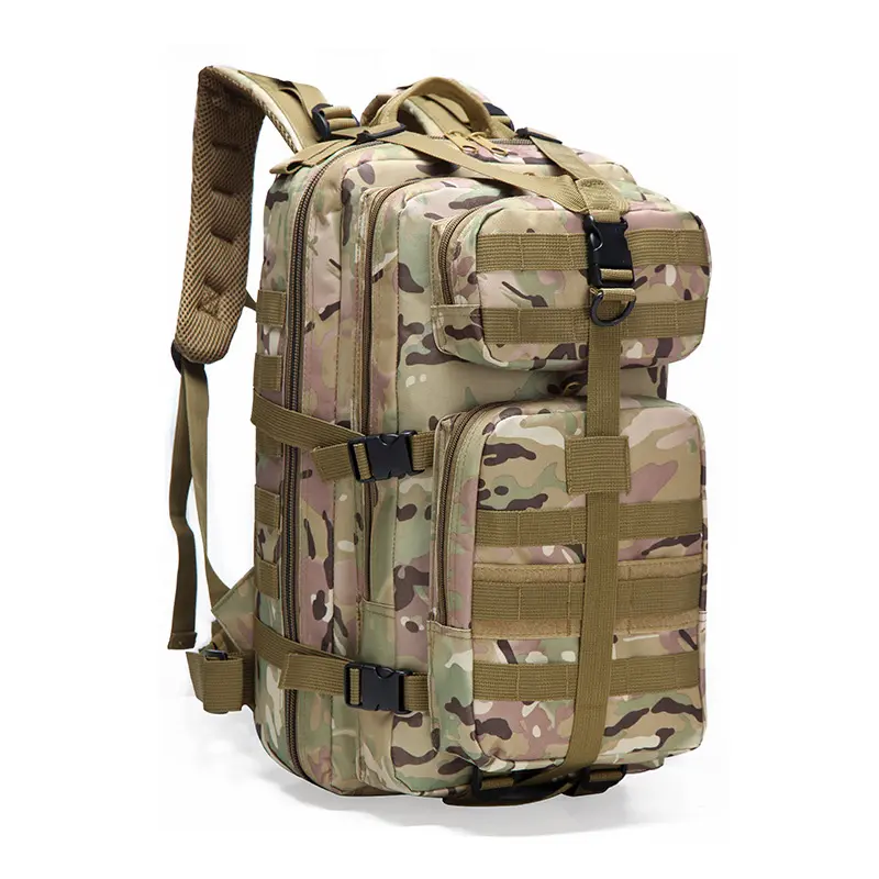 35L Medium Black Waterproof Shoulder Climbing Tactical Hiking Backpack