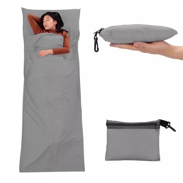Adult Sleeping Bag for Outdoor Travel Hotels Pure Cotton Ultralight Envelope Portable Sanitary bag