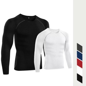 Surfing Men UPF 50+ Long Sleeve Rash Guard UV Sun Protection Diving Swimming T Shirts Rashguard