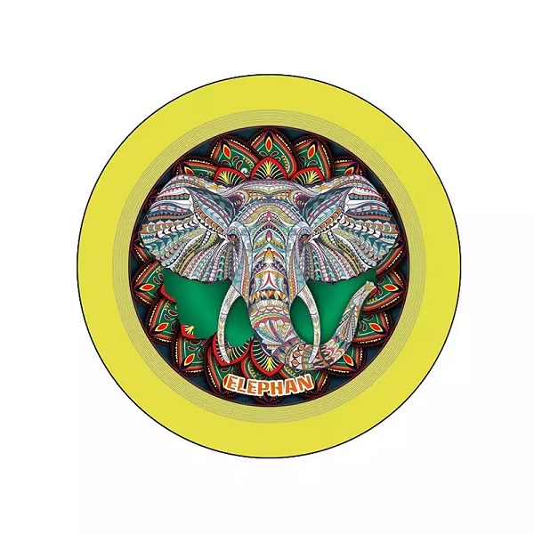 ST5020 PU Eco-friendly Material 145g Elephant Flying Disc Frisbeed Outdoor Sports Game Toy For Professional Competition