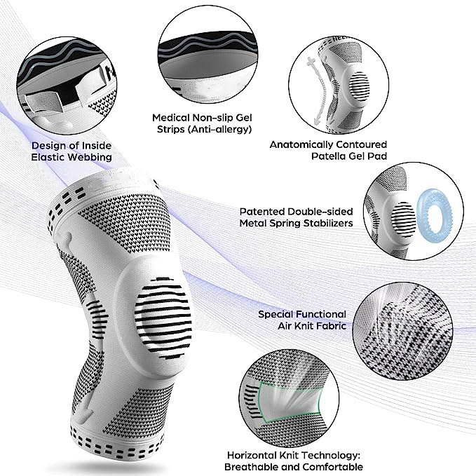 Compression Knee Pads for Knee Pain Relief Kit