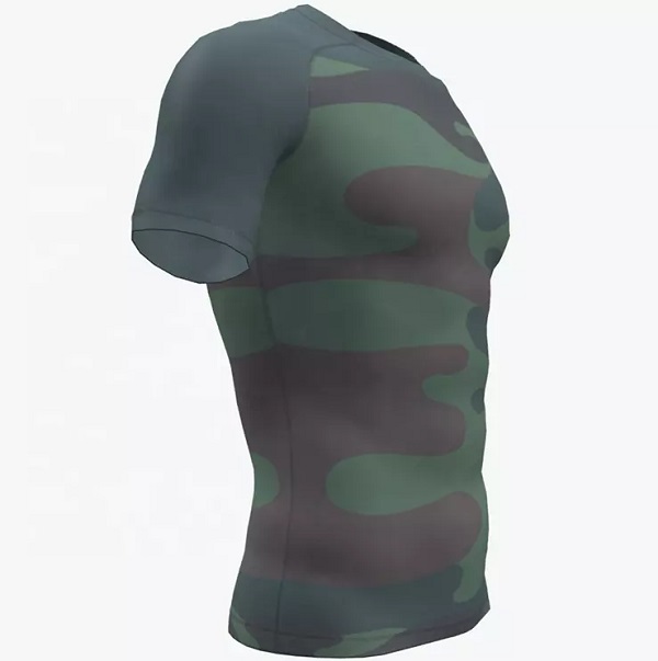 Custom Long Sleeve Quick Dry Rash Vest Chlorine Resistant Swim Shirt Mens Uv Protection Surfing Rash Guard