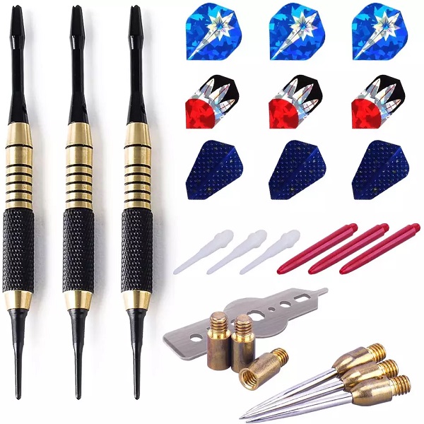 Custom available darts case package dart set for dartboard,with darts,flights and accessories Featured Image