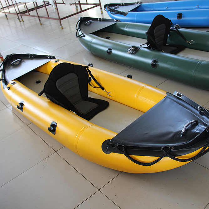 Top Popular PVC rowing boats kayaks custom size 3M 4M Inflatable Fishing Boat with all accessories