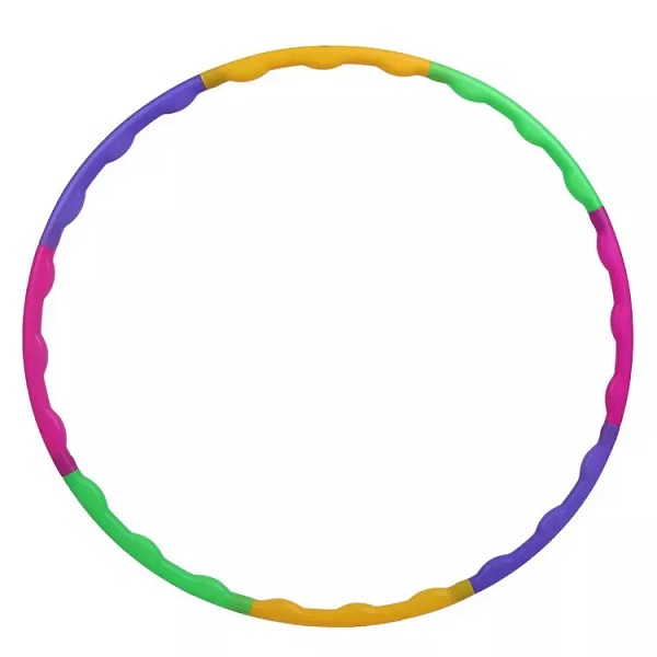 Hot Sale Soft Fitness Sport Hoop Removable Plastic Hula Gym Hoop For Children Featured Image