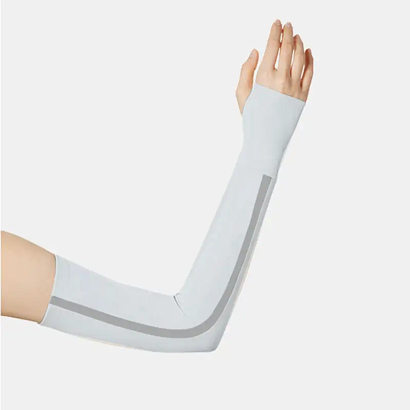 Oem Odm Custom Logo Sustainable Breathable Sun Protection Compression Kids Sports Arm Sleeves Featured Image