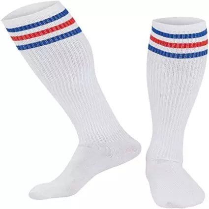 Classic three stripe knee executive men’s women’s socks comfortable adult sport socks Featured Image