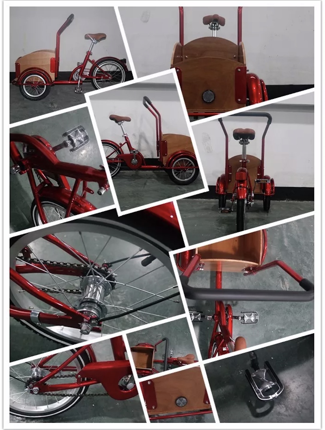 europe warehouse kids bike 3 wheel cargo bike for children toys trike balance bike