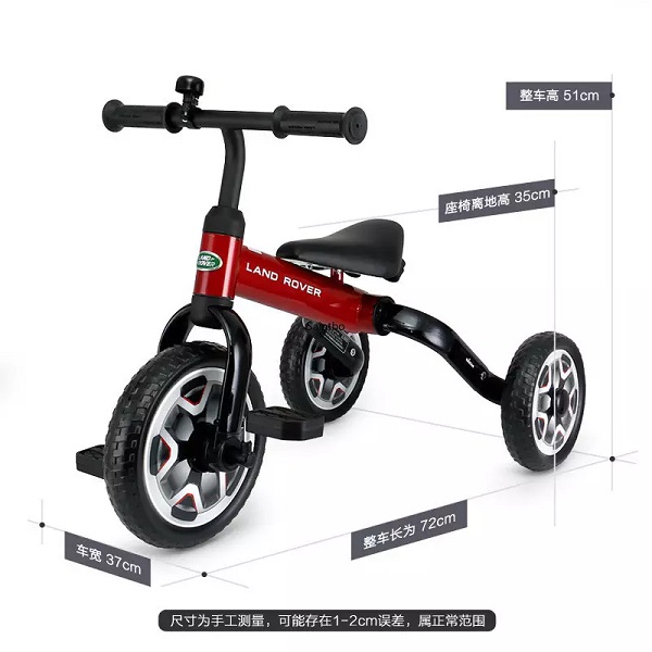 Portable Folding Tricycle 2 In 1 Dual-purpose Children’s Balanced Bicycle Mini Scooter Bicycle for Kids Three Wheel Scooter