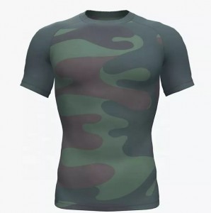 Custom Long Sleeve Quick Dry Rash Vest Chlorine Resistant Swim Shirt Mens Uv Protection Surfing Rash Guard