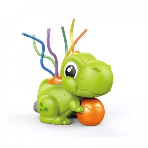 Children’s backyard water toy rotary spray water spray toy with swing tube