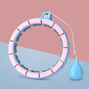 High Quality Kids Detachable Digital Hula Weight Loss Smart Hula Ring Gym Equipment Fitness Sport Hoola Hoops