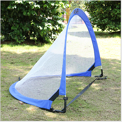 New portable kids Pop Up folded football gate Goals for Outdoor Training Soccer Ball Door mesh soccer goal