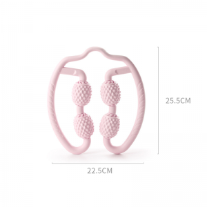 Ring Leg Clamp Massager Relaxing Leg Shaping Roller Roller Stick Yoga Four-Wheel Massager Ring Clamp Calf Equipment