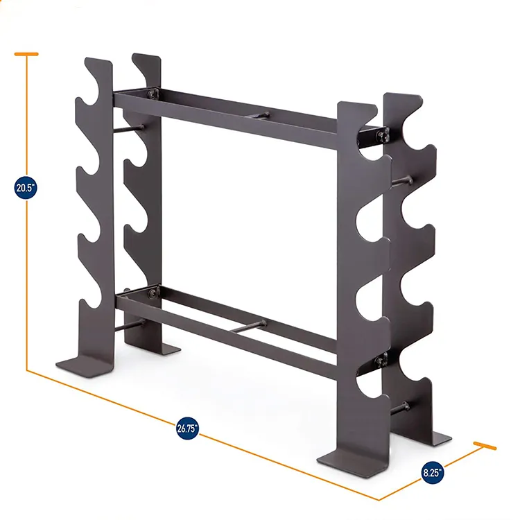 Family gymnasium 3rd floor dumbbell stand