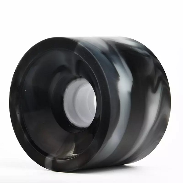 Mixed color Custom Brand Precio de Patinetas de 4 Ruedas PU Wheel Skateboard 65mm Longboard and cruiser skate board wheels