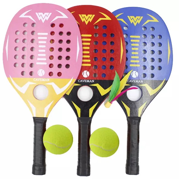 Custom Printing Wooden Padel Tennis Racket Beach Tennis Paddle Rackets for Padel Soort Featured Image