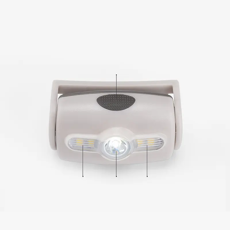 Run lightly, adjust the sweat control head, and lead the headlight