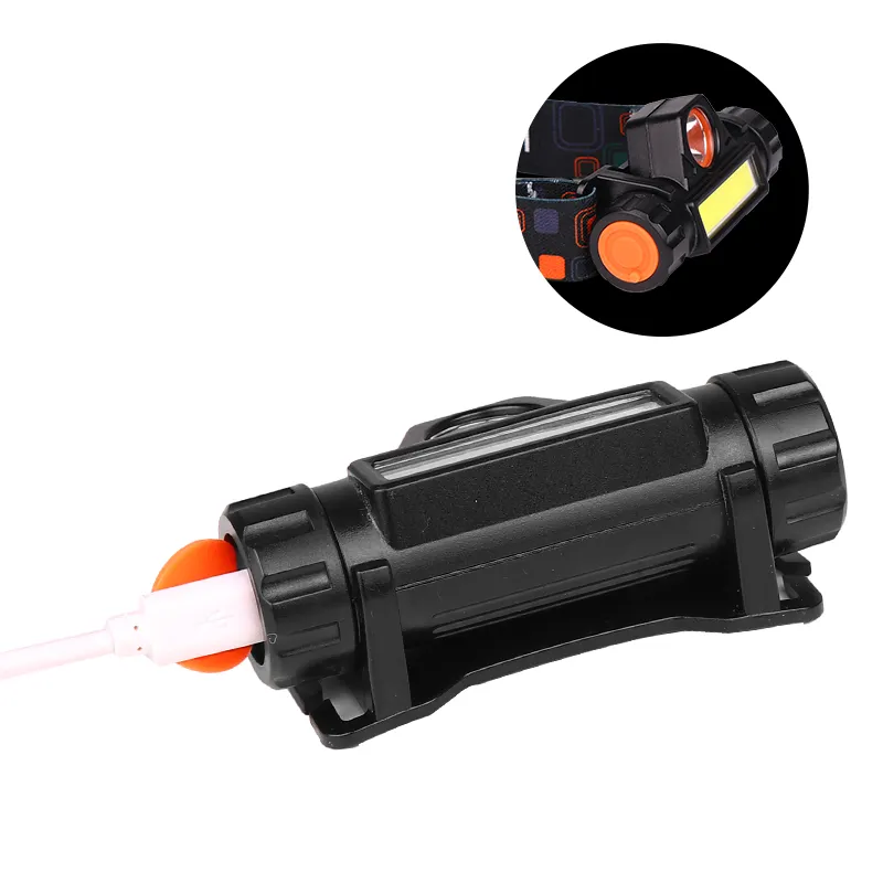 Multi-function USB charging LED COB headlight