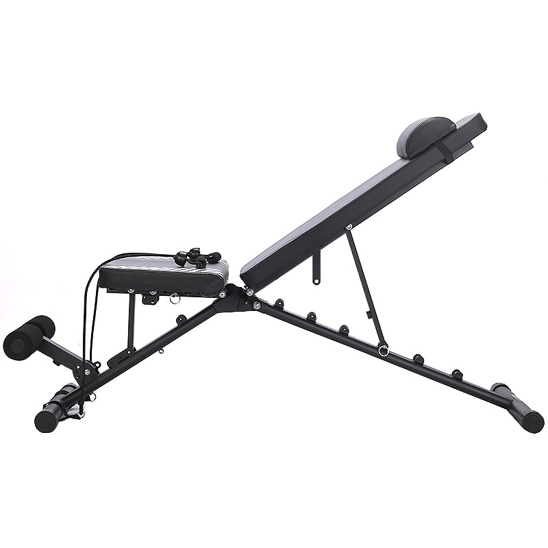 Folding multifunctional dumbbell stool fitness chair